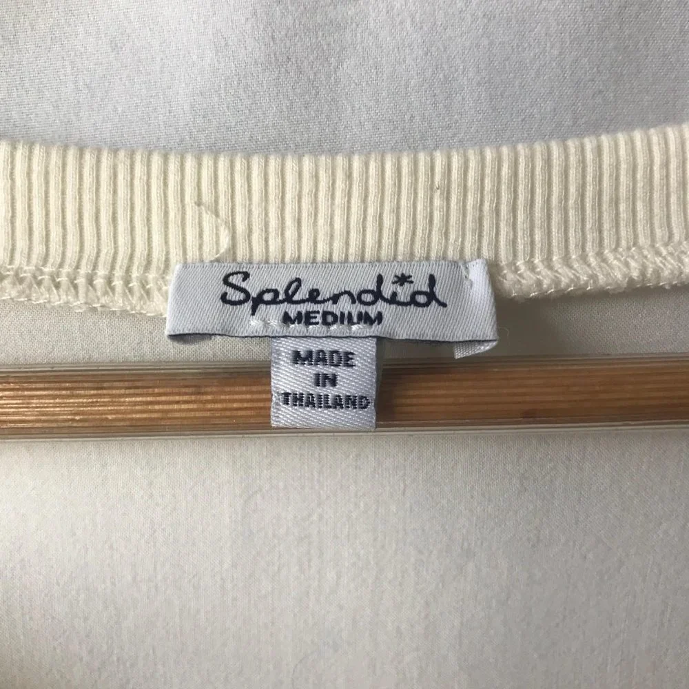 Splendid | Baseball Raglan Top - Picture 3 of 5